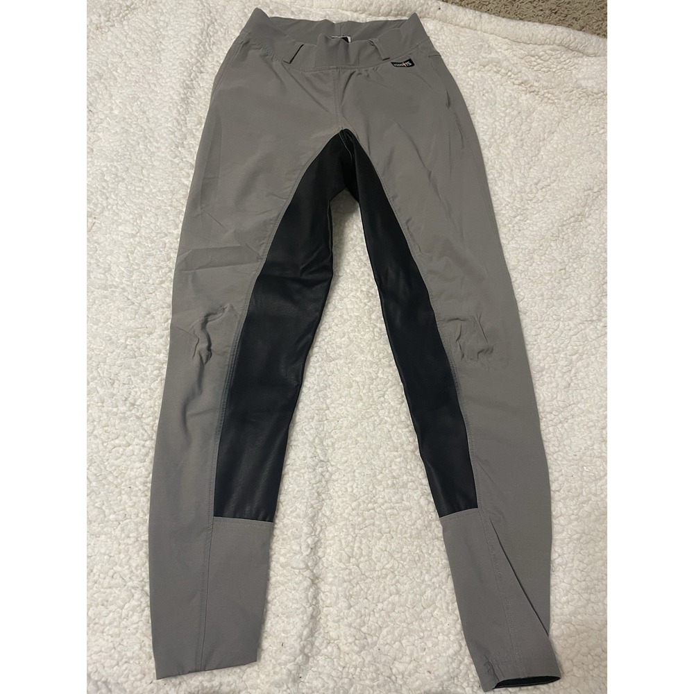 Kerrits Pants Womens Small Gray Full Seat Riding Breeches Equestrian